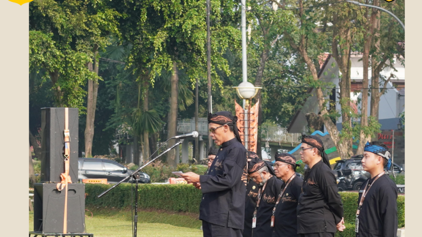 Pemerintah Kabupaten Bogor menggelar Apel Pagi dan Halal Bihalal di Lapangan Tegar Beriman, Cibinong
