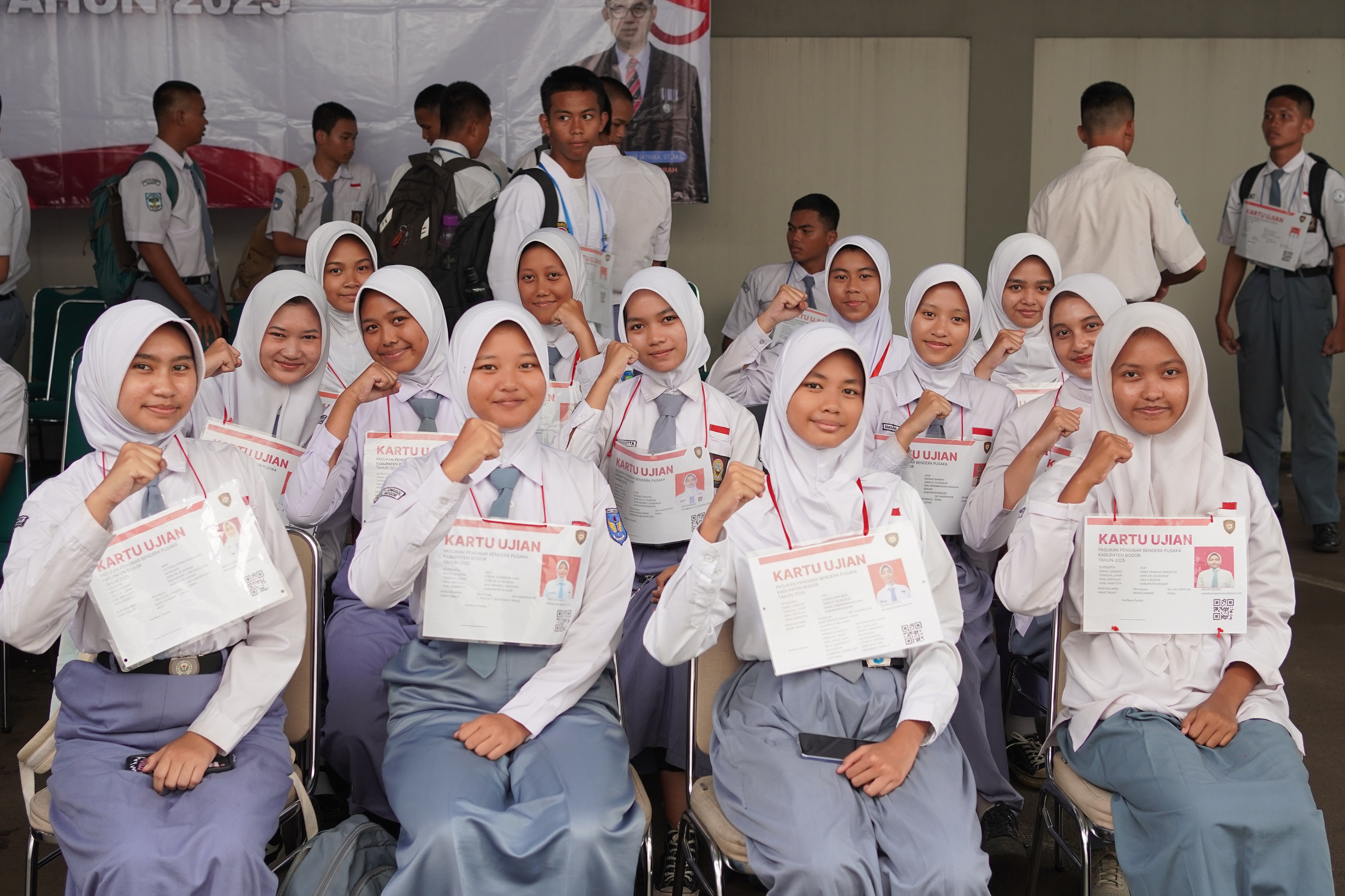 Seleksi Kepribadian Calon Pasukan Pengibar Bendera Pusaka (Paskibraka) Tahun 2025 tingkat Kabupaten Bogor