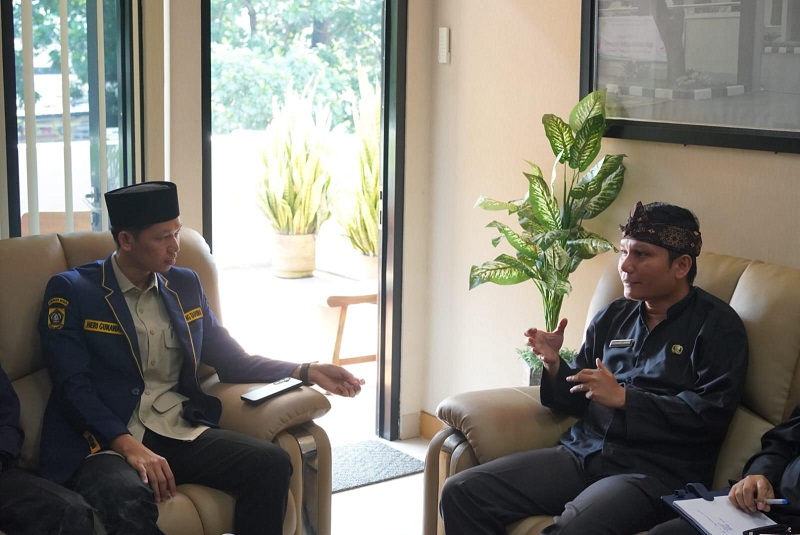 Audiensi bersama Karang Taruna Kabupaten Bogor