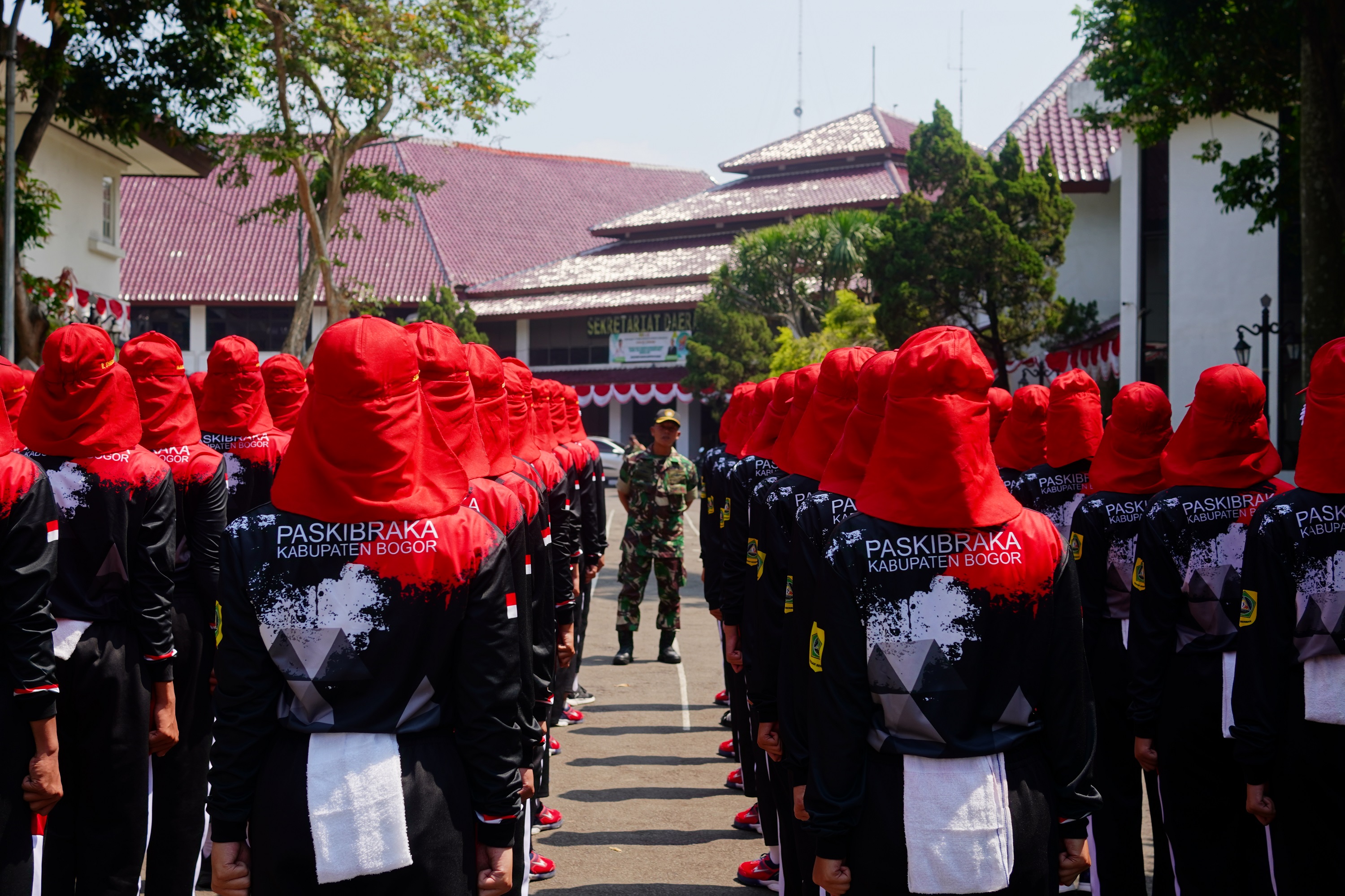 Daftar Pasukan Pengibar Bendera Pusaka Tingkat Provinsi Jawa Barat dan Kabupaten Bogor Tahun 2025.