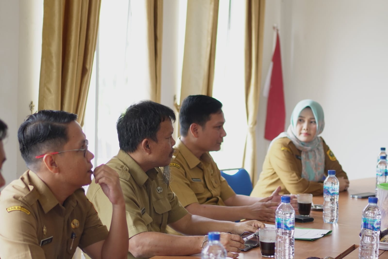 Rapat Koordinasi dan Persiapan Pelaksanaan Kegiatan Pengambilan Bendera Merah Putih tingkat Kabupaten Bogor.
