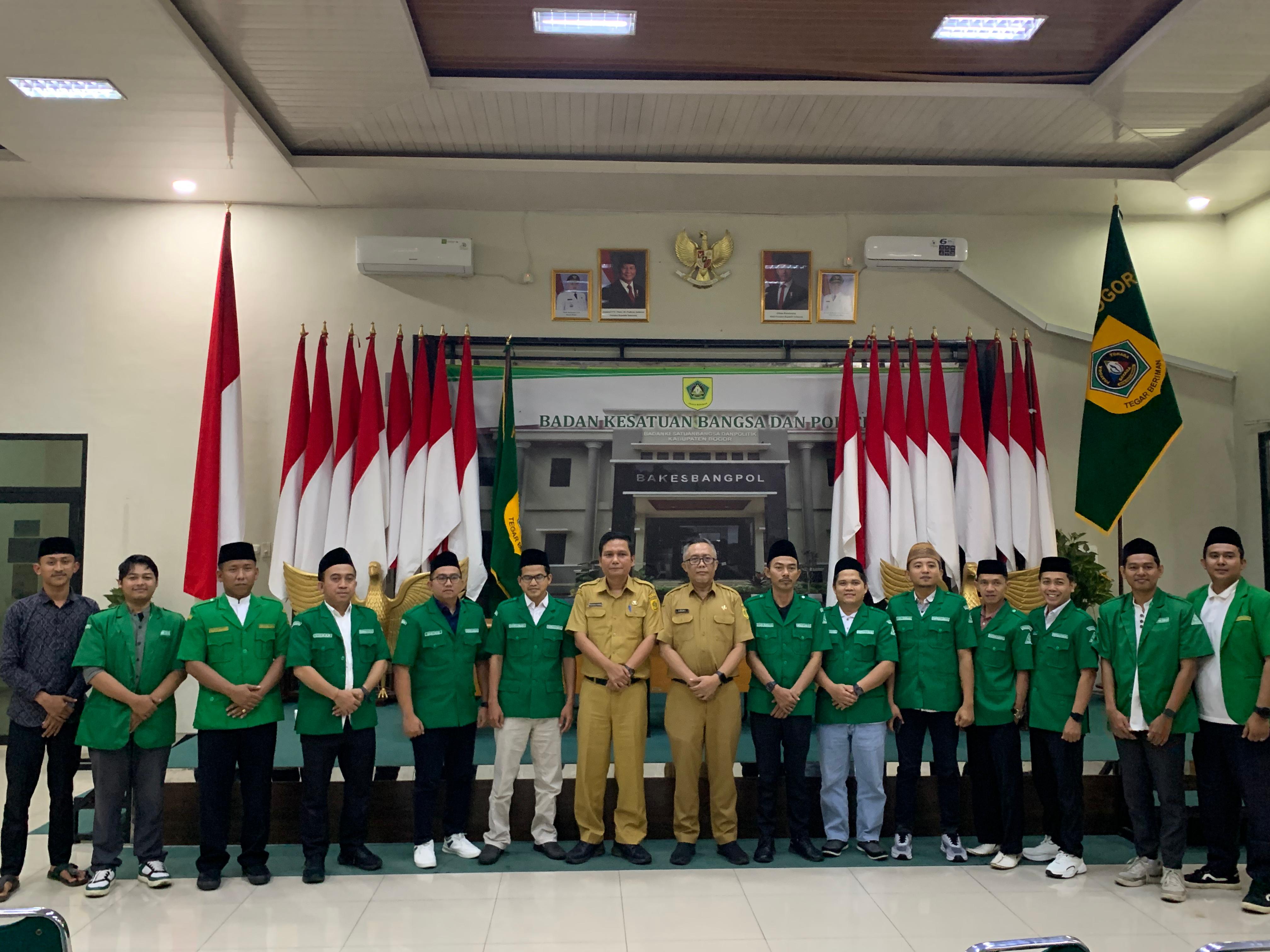 AUDIENSI DARI PC GERAKAN PEMUDA ANSOR