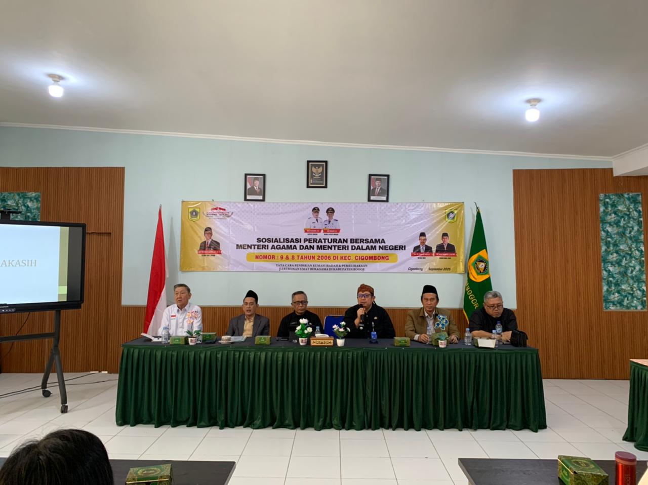 SOSIALISASI PERATURAN BERSAMA MENTERI DAN MENTERI DALAM NEGERI NOMOR 8 DAN 9 TAHUN 2006