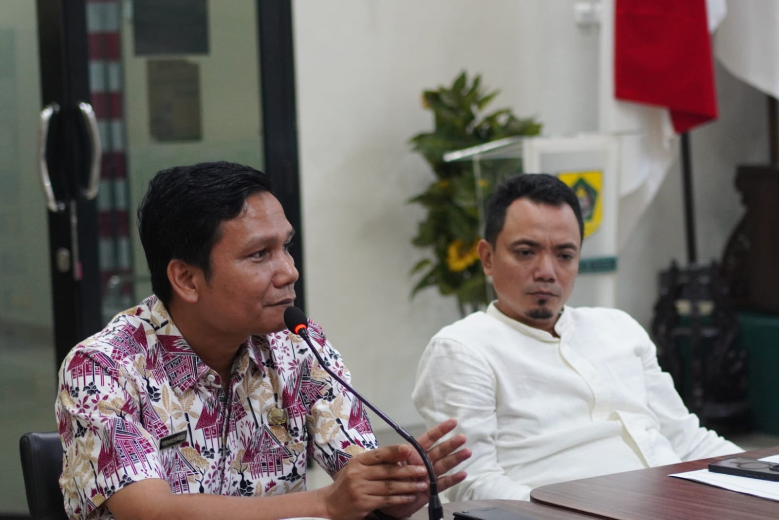 AUDIENSI PENGUATAN HUBUNGAN ANTAR LEMBAGA UNTUK OPTIMALISASI PENGAWASAN PEMILU DAN PEMILIHAN
