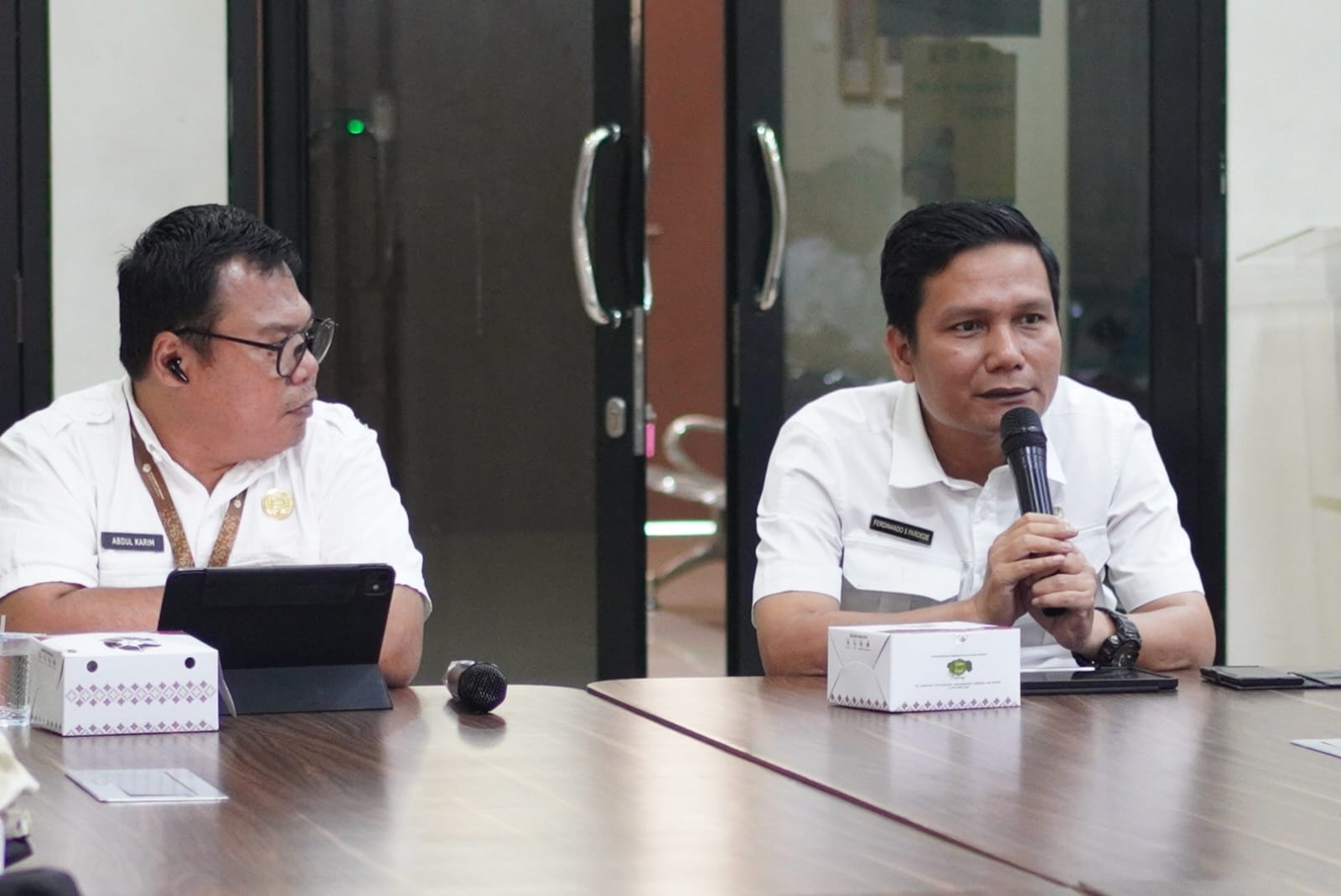 Audiensi bersama Paguyuban Yayasan Hubbul Wathon 19 Leuwi Pangaduan di Aula Wawasan Nusantara