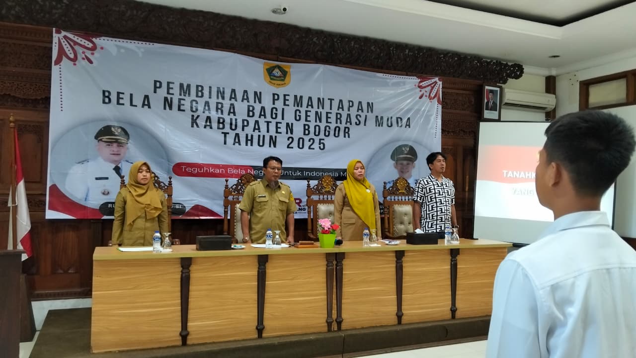 Pembinaan Pemantapan Bela Negara Bagi Pelajar Kabupaten Bogor Tahun 2025