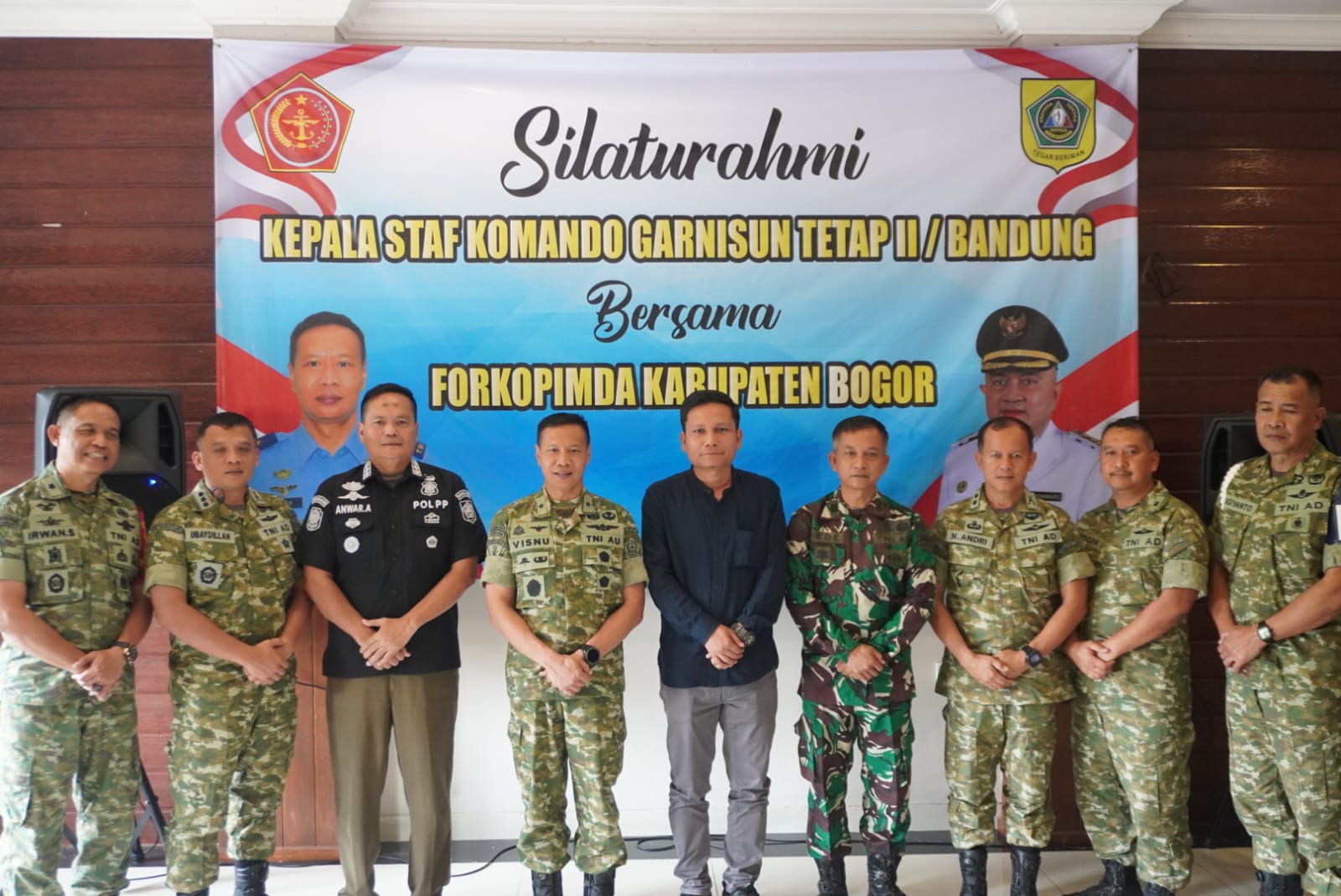 Kunjungan Kerja dan Silaturahmi Kaskogartap II/Bandung