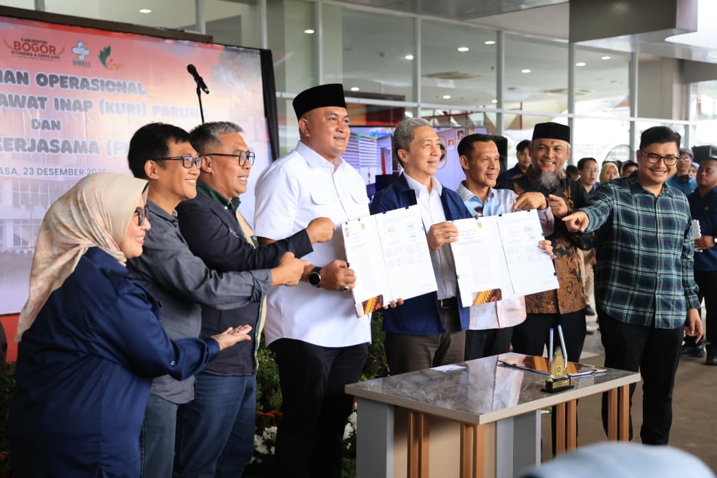 Bupati Bogor Tandatangani Kerja Sama Pengelolaan TPAS Galuga Menuju PSEL yang Terpadu dan Modern
