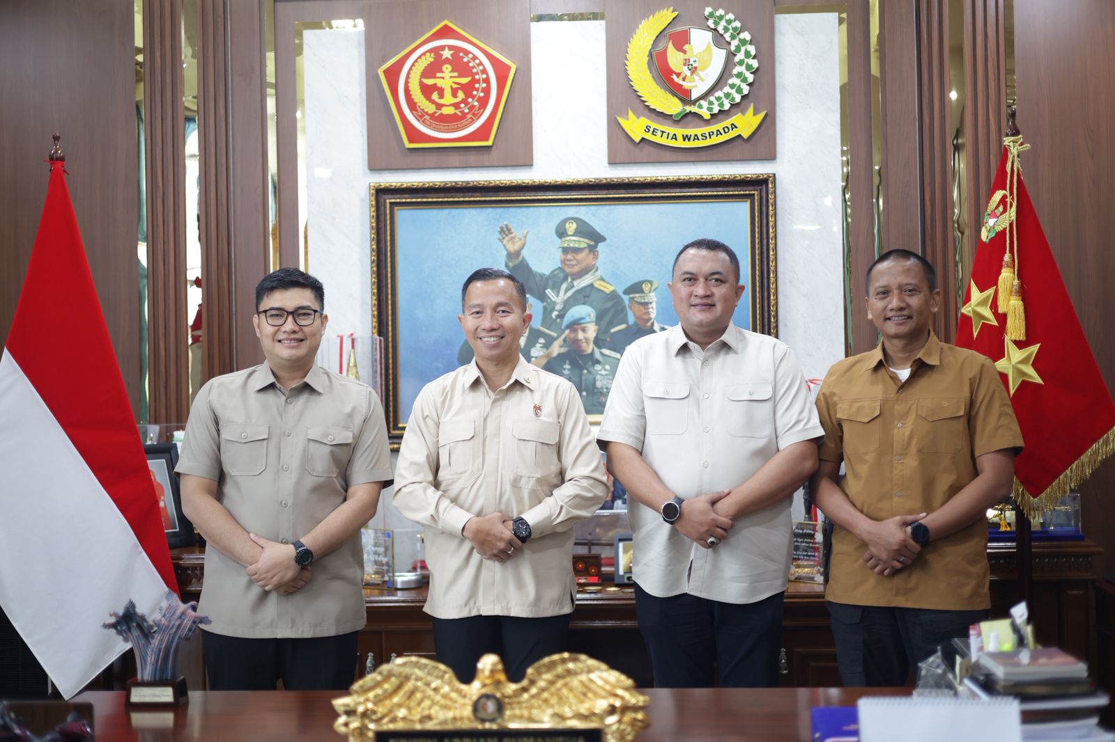 Rudy Susmanto Perkuat Sinergi Dengan Paspampres RI, Jaga Keamanan dan Kelancaran Tugas Kenegaraan Di Kabupaten Bogor