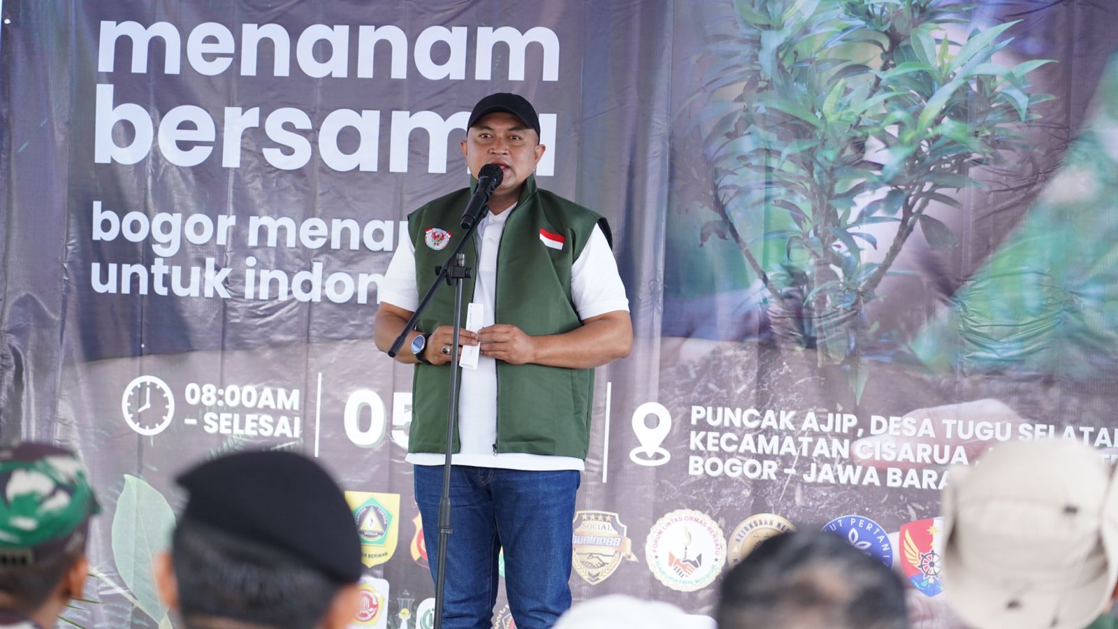 Rudy Susmanto Pimpin Penanaman Pohon Serentak di Hutan Kota, Bogor Harus Kembali Hijau