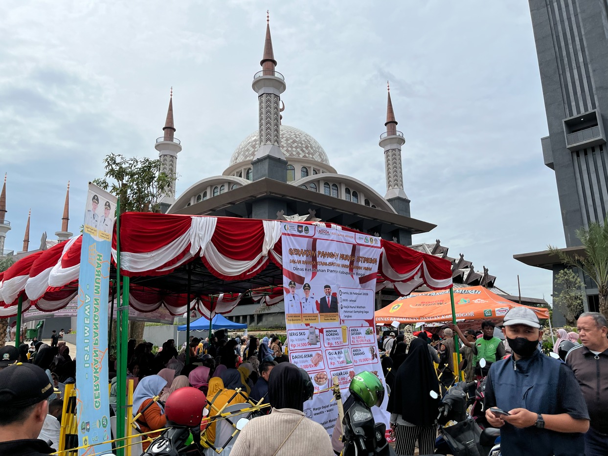 Pemkab Bogor Gelar GPM Istimewa, Bantu Warga Akses Sembako Murah dan Berkualitas di Bulan Ramadhan
