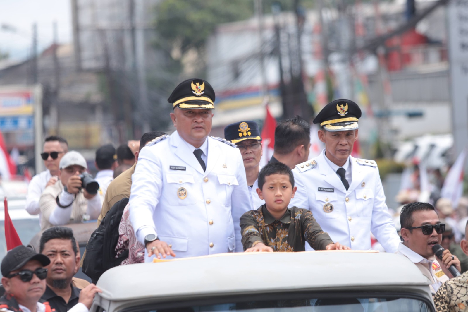 Program Berjalan Masyarakat Puas, Survei Setahun Kepemimpinan Bupati Bogor Rudy Susmanto, Tembus Diangka 80,3 Persen
