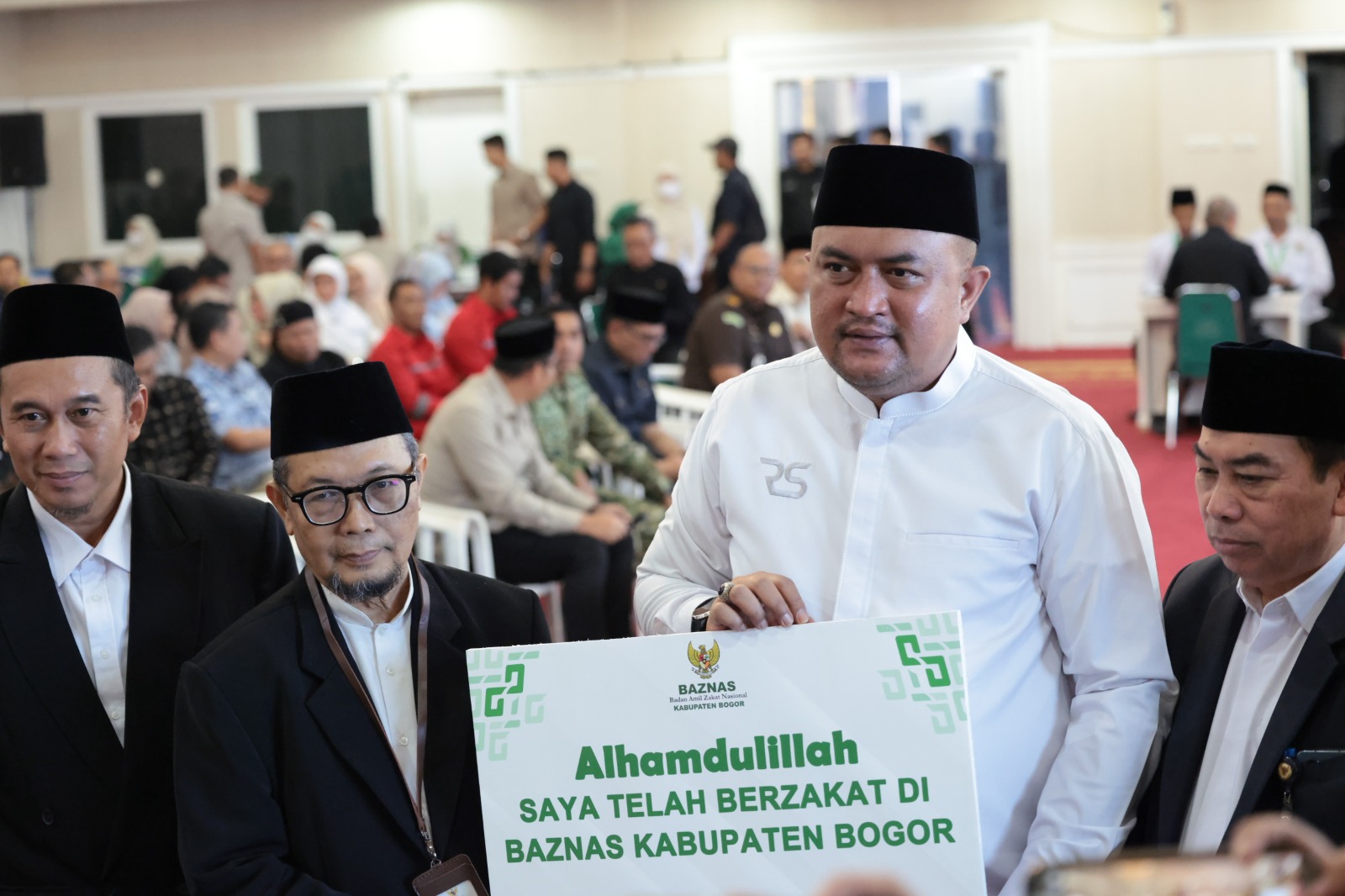 Rudy Susmanto Ajak Masyarakat Salurkan Zakat Lewat BAZNAS Kabupaten Bogor