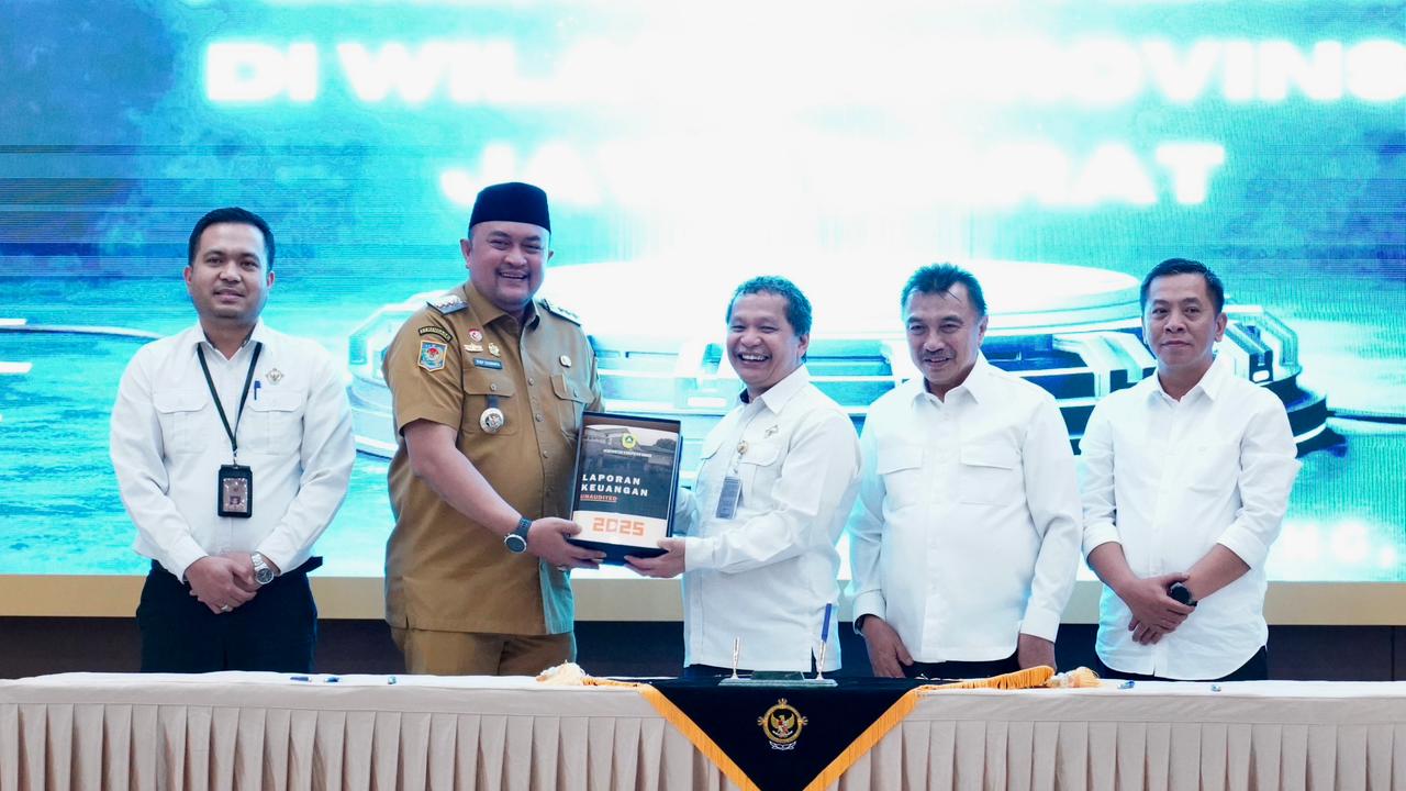Bupati Bogor Sampaikan Laporan Pengelolaan dan Penyerapan Anggaran Tahun 2025 kepada BPK Jabar