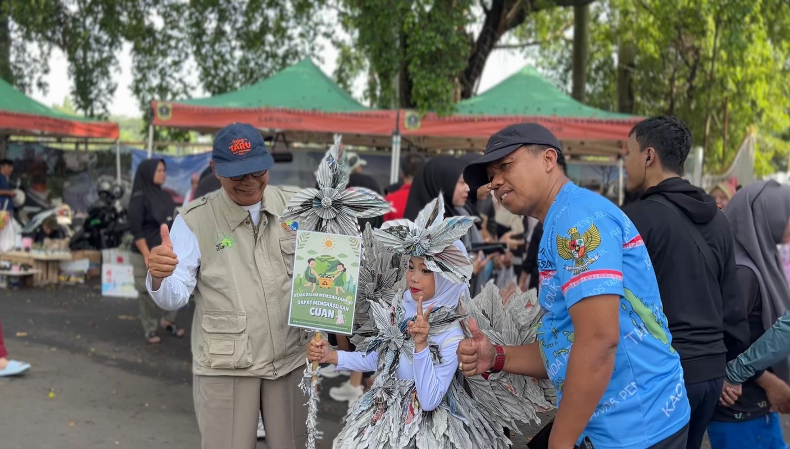 CFD Tegar Beriman Jadi Ajang Edukasi Lingkungan, Warga Diajak Kelola Sampah dari Rumah