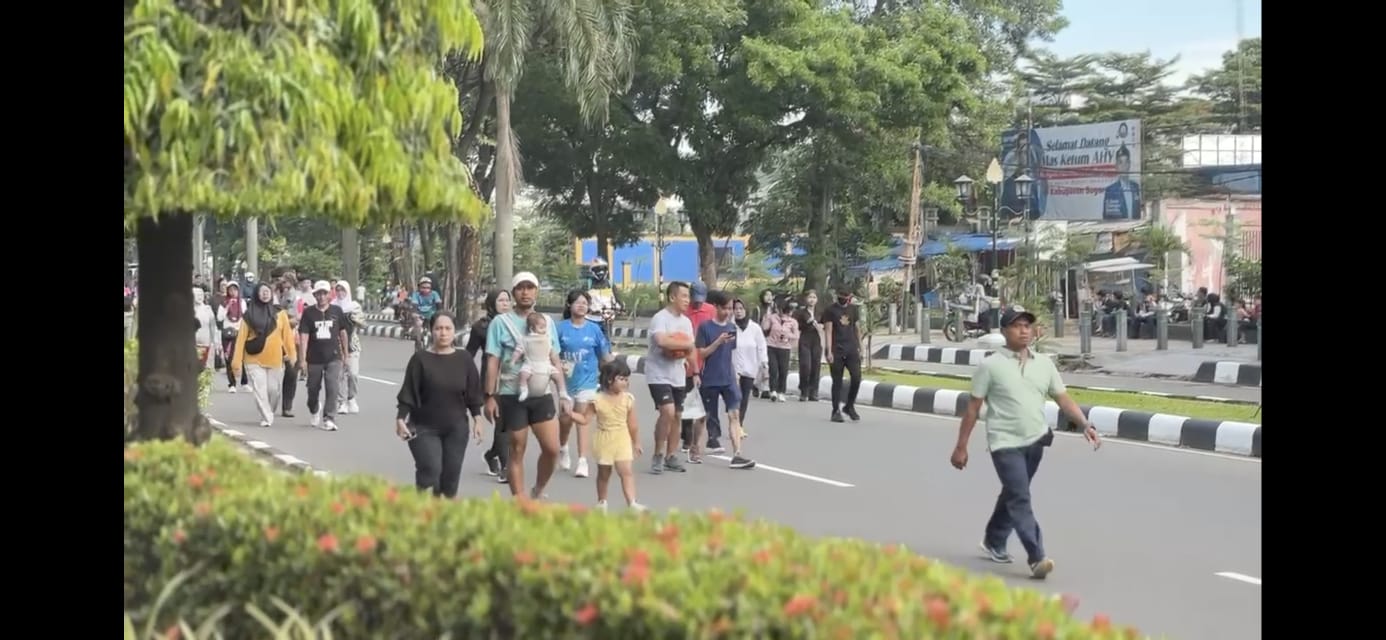 Jaga CFD Tegar Beriman Tetap Bersih, Pedagang dan Pengunjung Kompak Kelola Sampah Dengan Baik