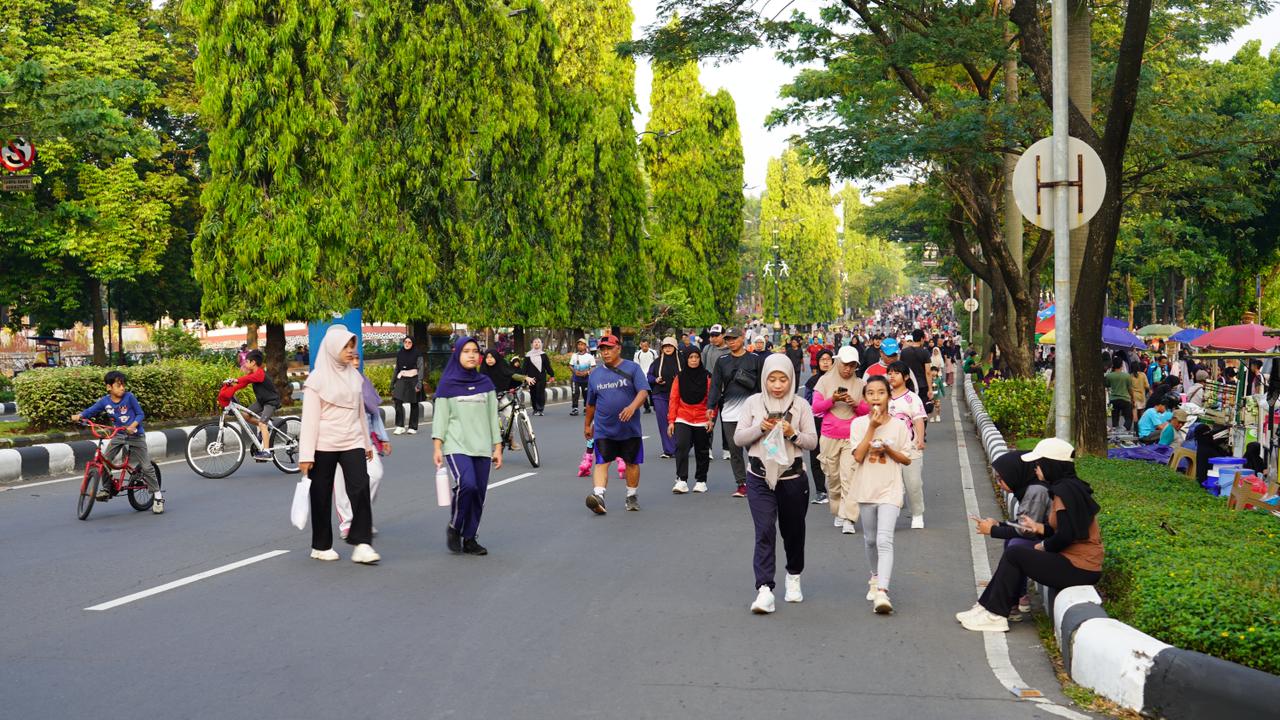 Tingkat Kepuasan Publik Terus Meningkat, CFD Tegar Beriman Jadi Ruang Publik Favorit Warga Bogor