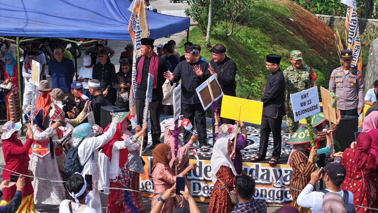 Bupati Bogor Apresiasi Warga Bojonggede, Konsisten Jaga Warisan Budaya