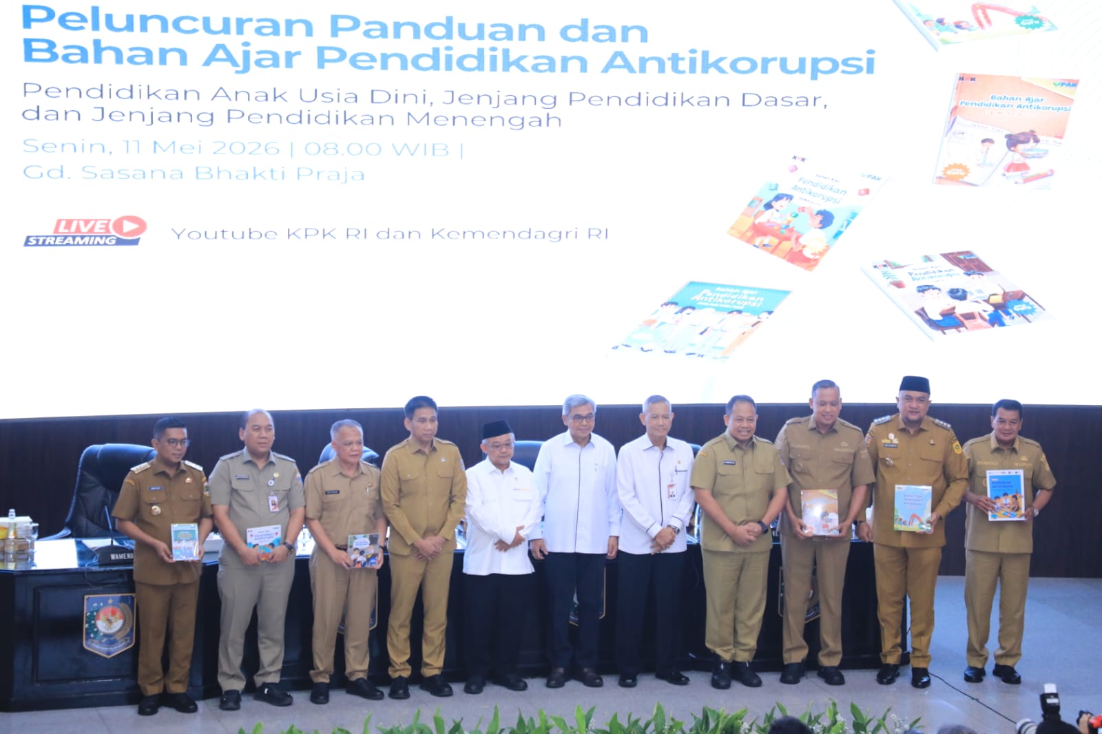 Rudy Susmanto Apresiasi Peluncuran Panduan Pendidikan Antikorupsi (PAK) Demi Wujudkan Generasi Anti Korupsi