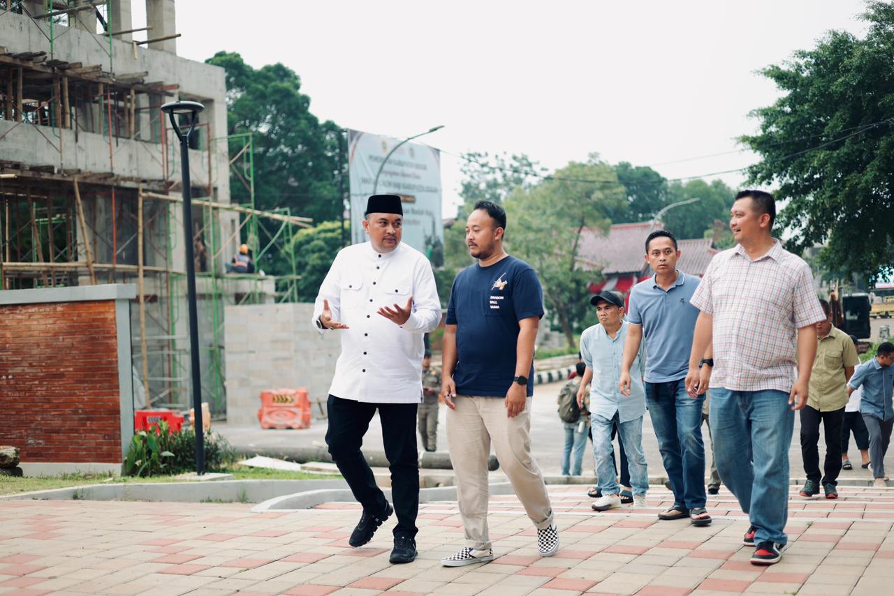 Bupati Bogor  Rudy Susmanto Tata Kawasan Publik Terintegrasi, UKM dan PKL Didorong Lebih Tertib dan Naik Kelas