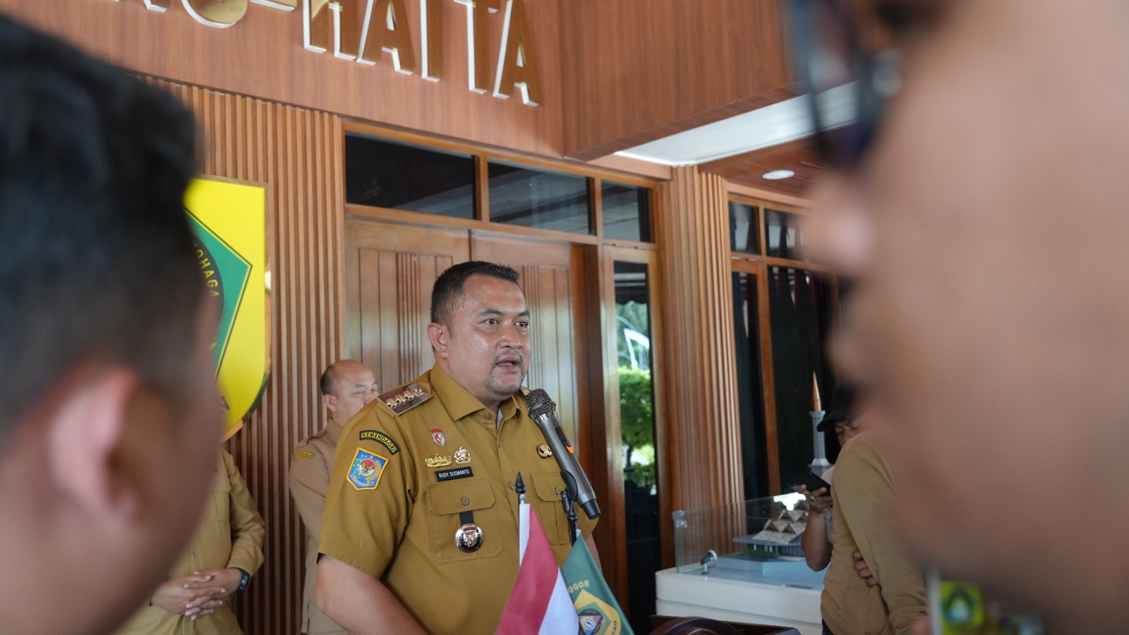 Bupati Bogor Kawal Percepatan Pembangunan Akademi Olahraga Nasional dan Sports Center Bertaraf Dunia di Rancabungur