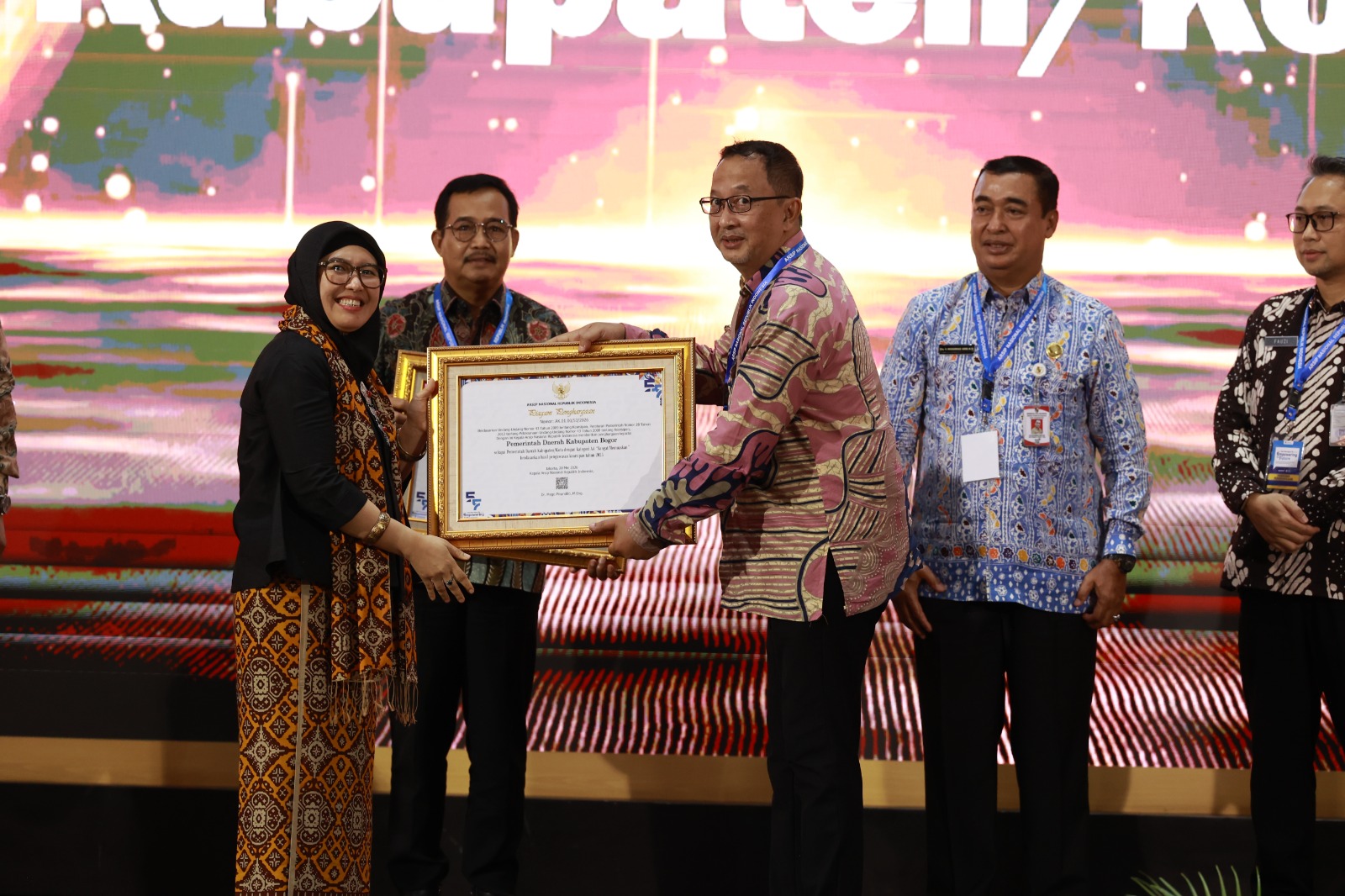 Kabupaten Bogor Raih Predikat “AA” Kearsipan Nasional