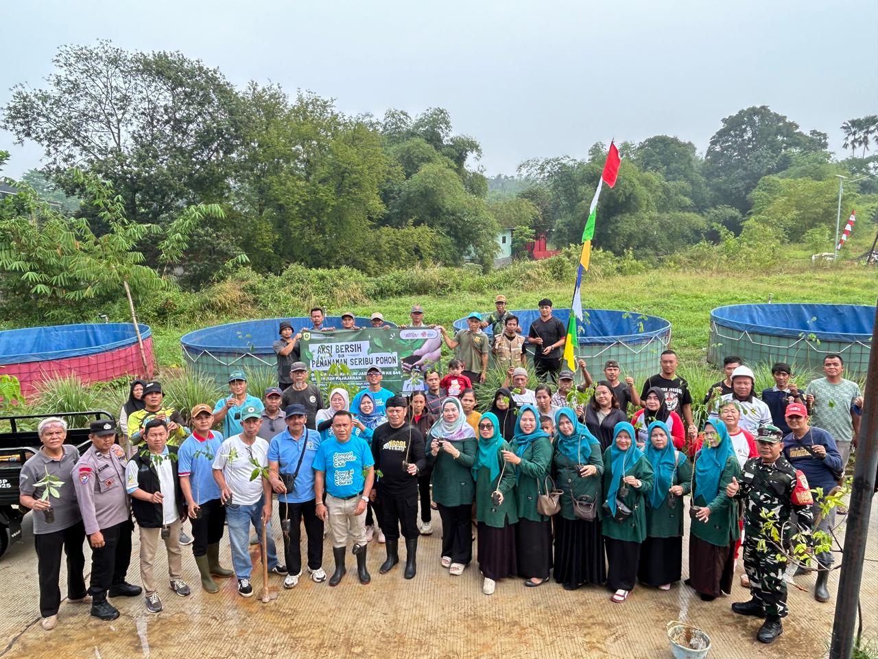 Sambut HJB ke-544, Pemerintah dan Warga Kompak Gelar Aksi Bersih dan Tanam Ribuan Pohon di Jonggol