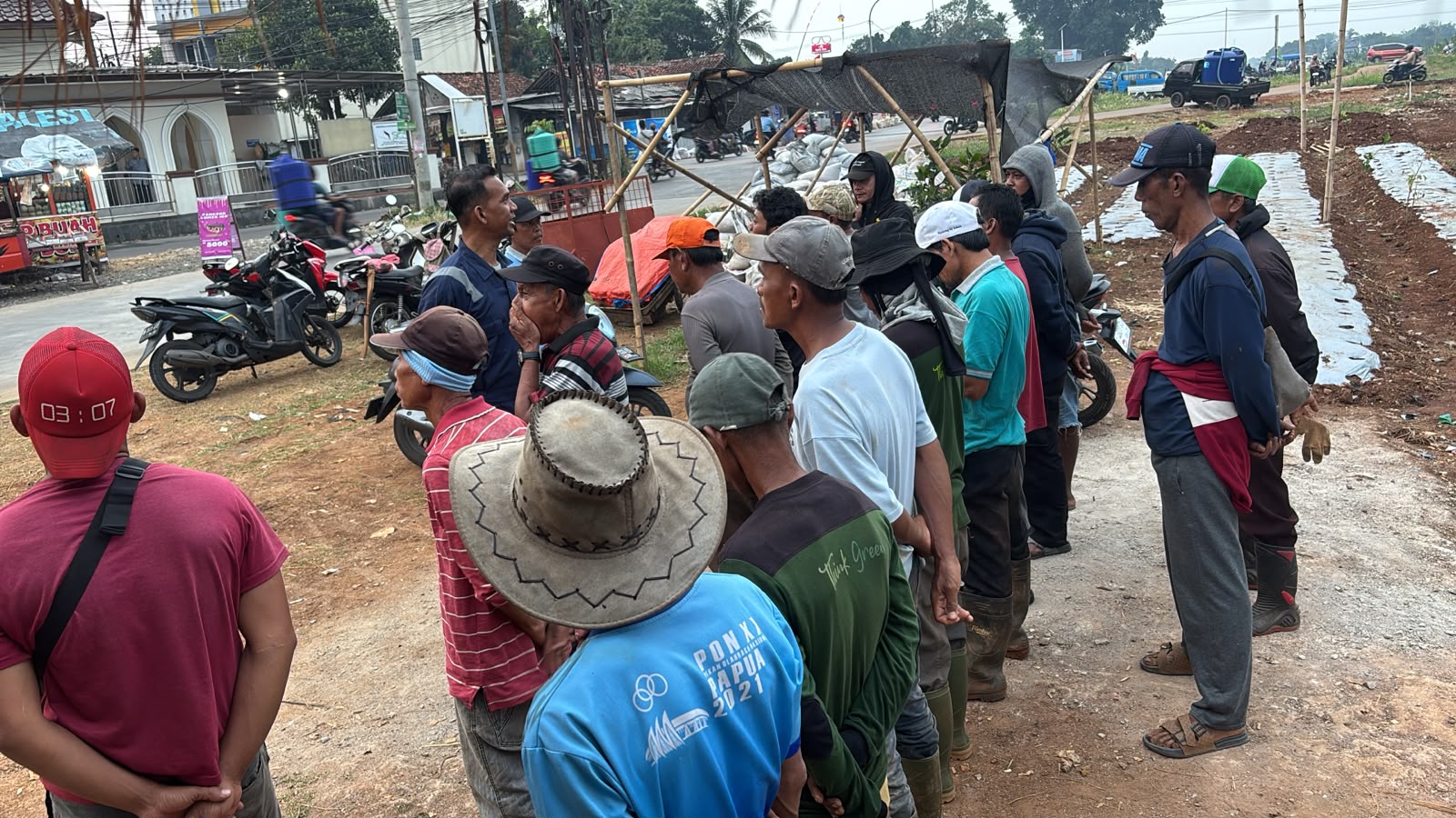 Korem 061/SK Dukung Gagasan Bupati Rudy Susmanto Wujudkan Jalur Bomang sebagai Kawasan Pertanian Terpadu