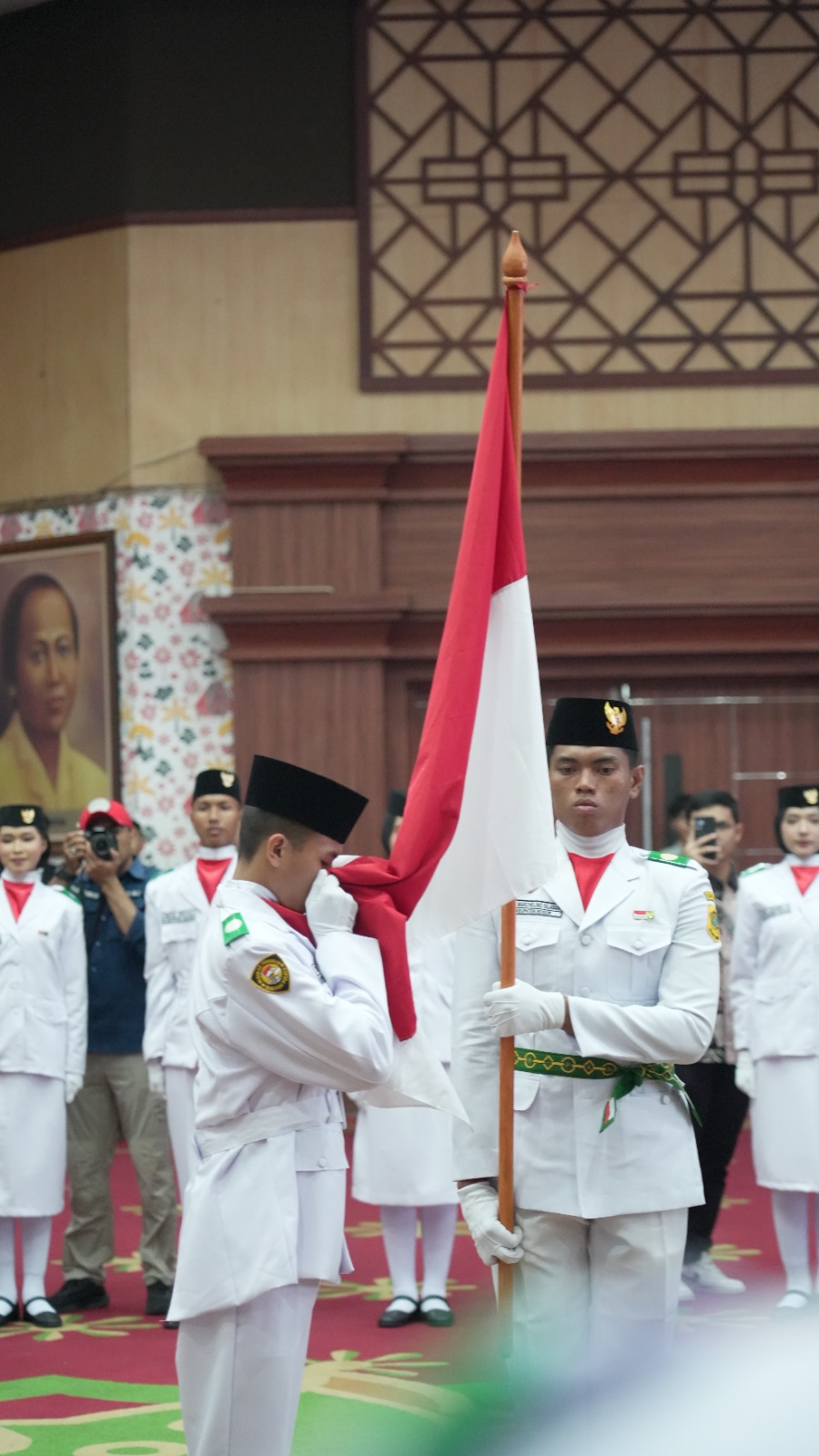 Rudy Susmanto Minta Paskibraka Tunjukkan Semangat Indonesia sebagai Bangsa Merdeka