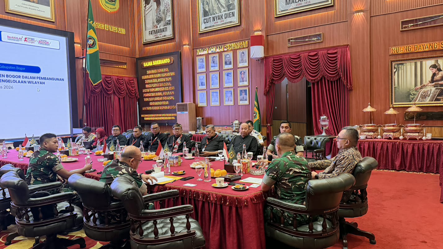 Pemkab Bogor dan TNI AD Perkuat Kesiapsiagaan Wilayah melalui Integrasi Manajemen Logistik