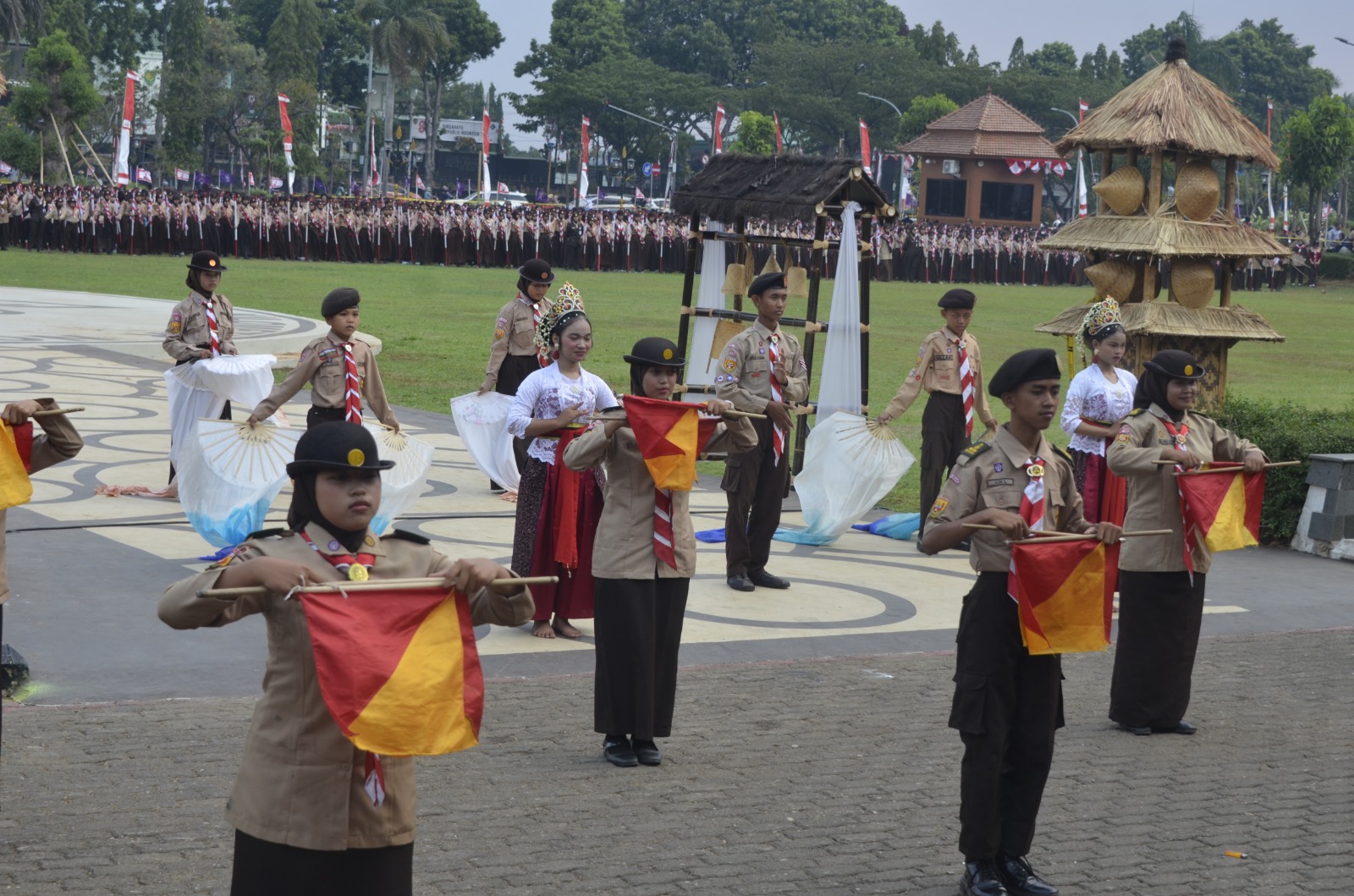 Pemkab Bogor Tegaskan Komitmen Bangun Karakter Generasi Muda Pada Peringatan ke-65 Tahun Hari Pramuka