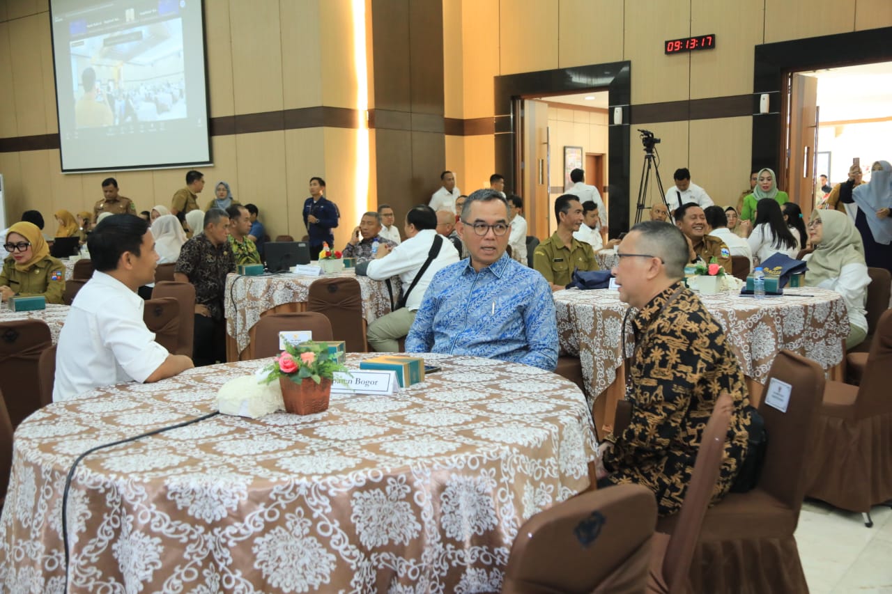 Sekda Kabupaten Bogor Hadiri Sosialisasi Optimalisasi Penyelesaian Tuntutan Perbendaharaan