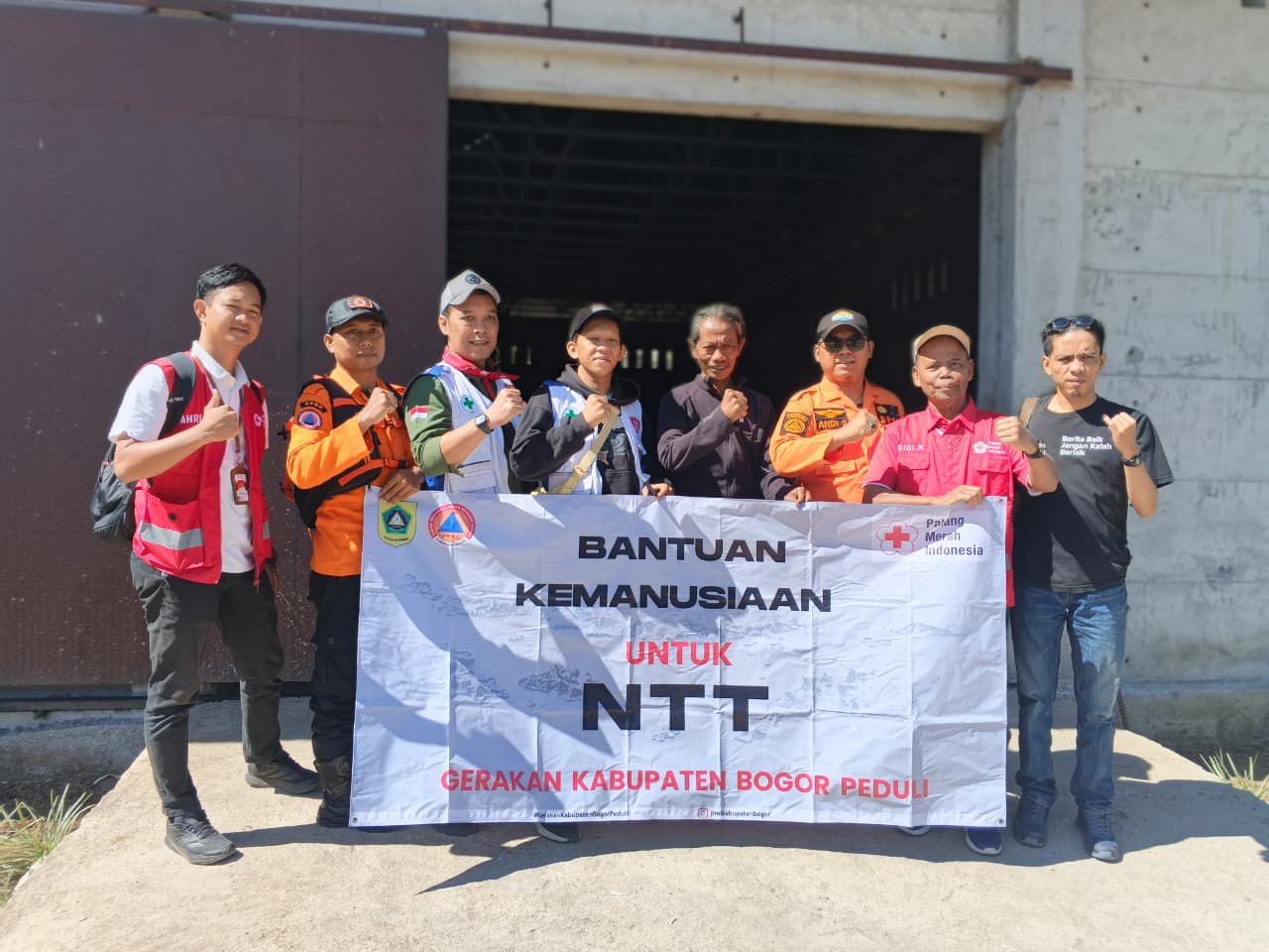 Tiba di NTT, Gerakan Kabupaten Bogor Peduli Bawa Bantuan Kemanusiaan Senilai Rp500 Juta