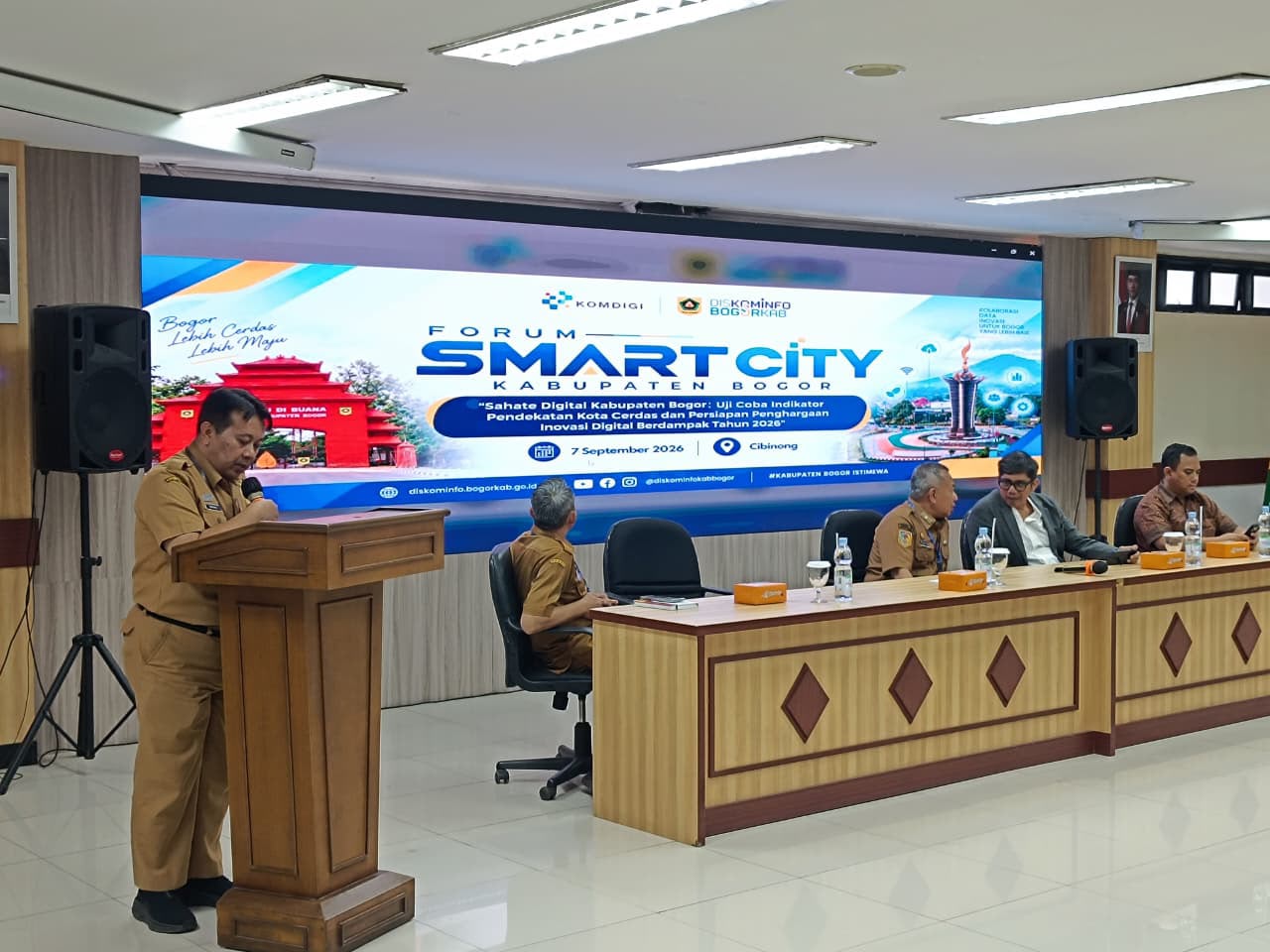 Diskominfo Kabupaten Bogor Dorong Smart City Berbasis Inovasi yang Berdampak