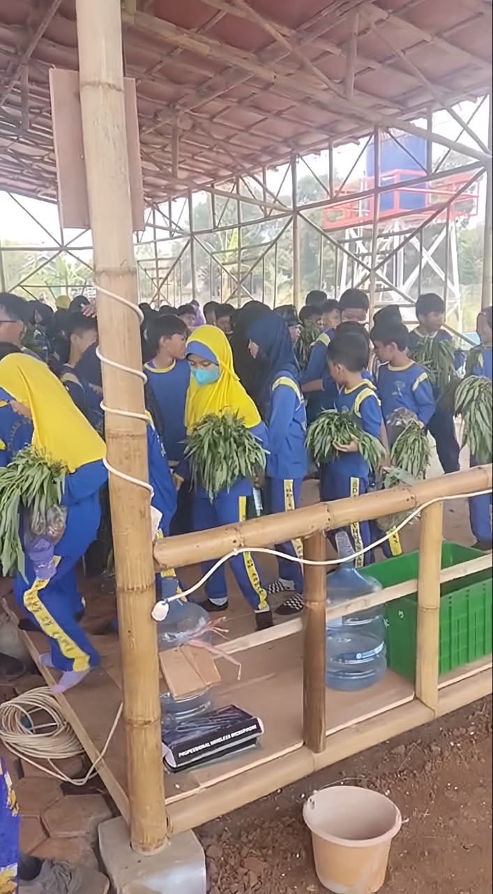 253 Siswa Ikuti Eduwisata Perdana Ketahanan Pangan di Bomang