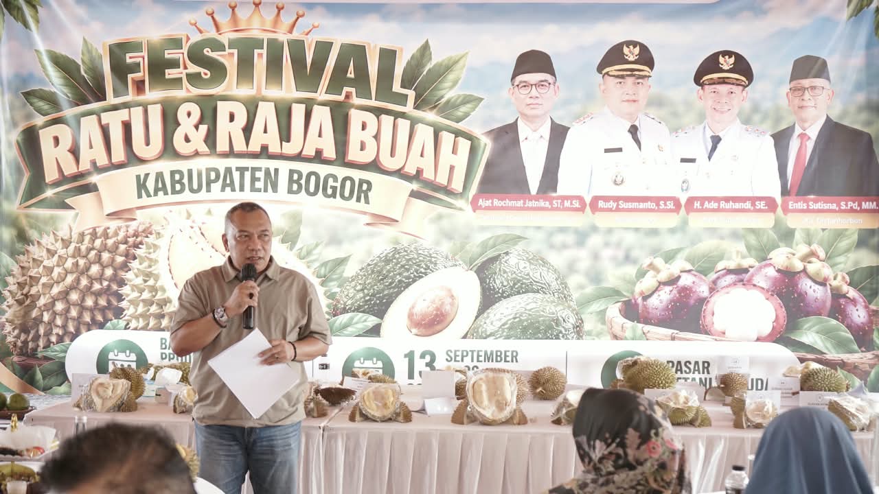 Melalui Festival Ratu dan Raja Buah 2026, Pemkab Bogor Dorong Buah Lokal Bogor Berdaya Saing Global