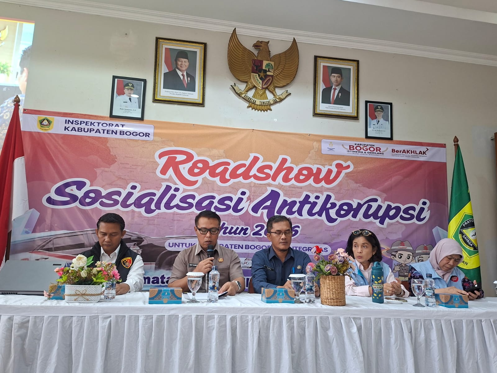 Pemkab Bogor Masif Cegah Korupsi, Sosialisasi Antikorupsi Menyasar Para Kepala Sekolah dan Kades