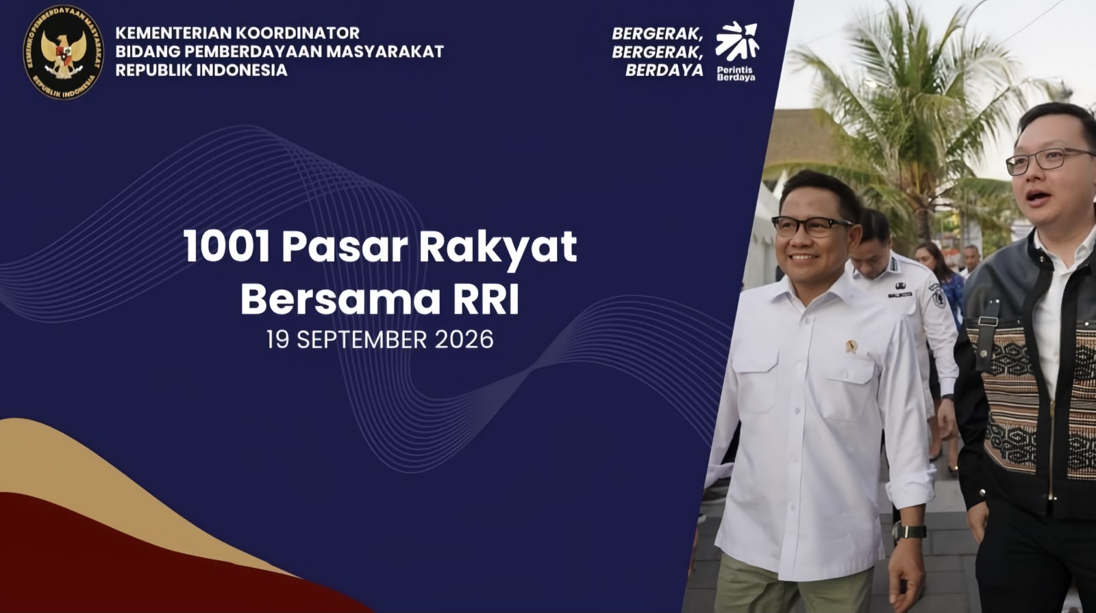 Kabupaten Bogor Akan Jadi Tuan Rumah Kunker Kemenko PM dan 1001 Pasar Rakyat Bersama RRI