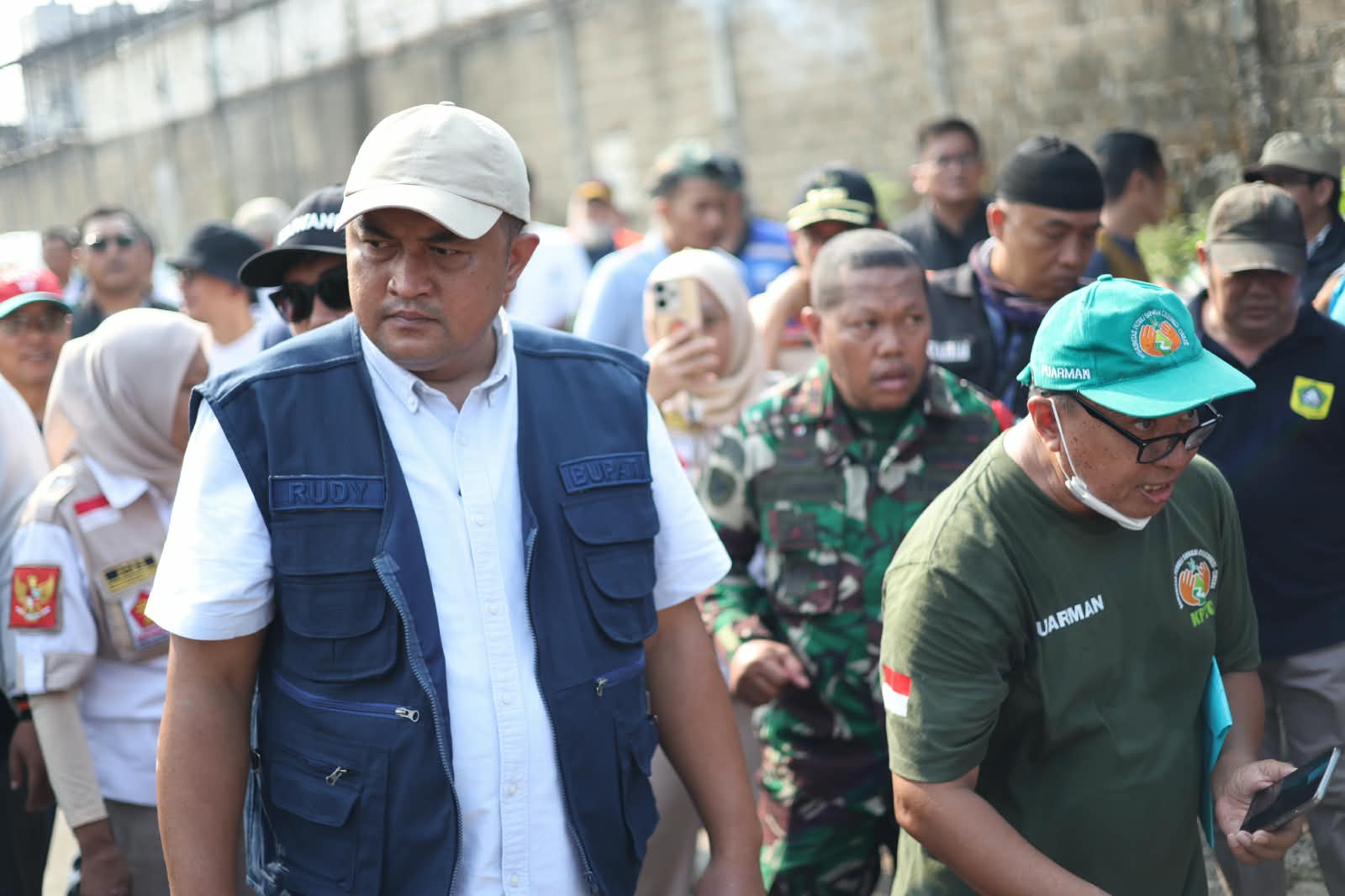Rudy Susmanto Perkuat Pengawasan Titik Pembuangan Limbah di Sungai Cileungsi