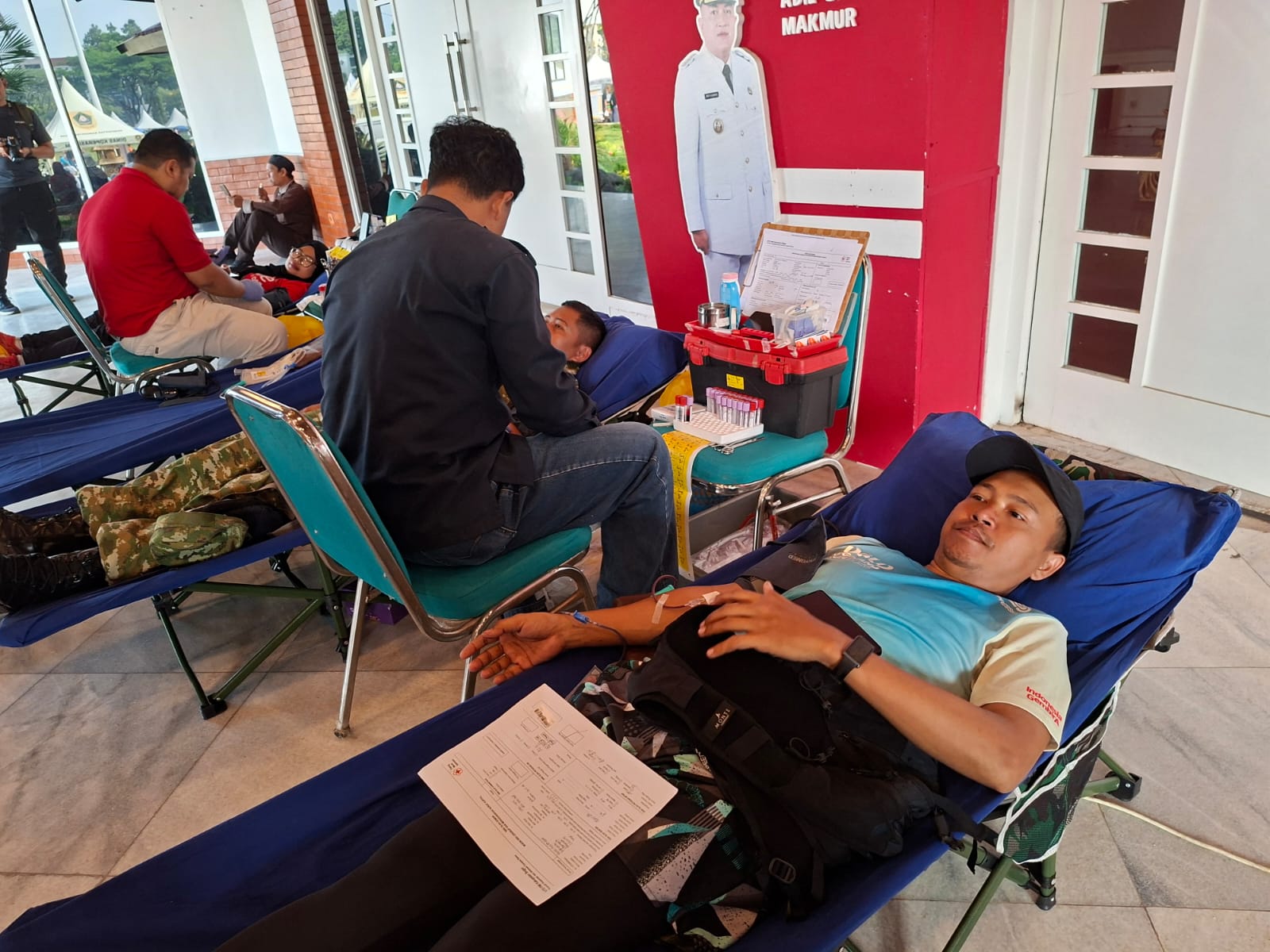 Masyarakat Antusias Lakukan Donor Darah di CFD Tegar Beriman, Jadi Wujud Kepedulian Sesama