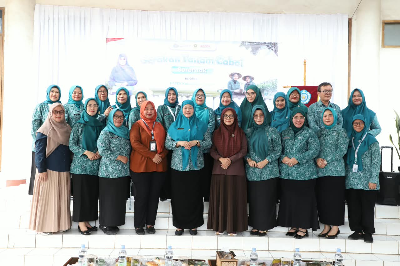 TP PKK Kabupaten Bogor Ajak Masyarakat Tanam Cabai, Bangun Kemandirian Pangan dari Keluarga