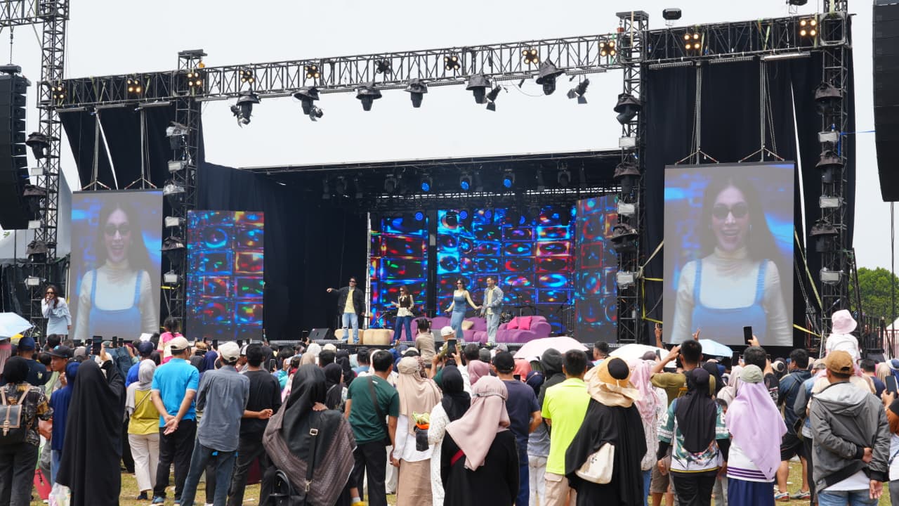 Festival Trans TV Ramai Sejak Pagi, UMKM Hingga Masyarakat Antusias Hadir