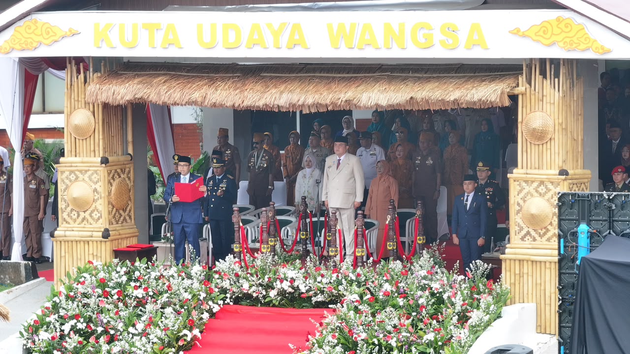 Pimpin Upacara Hari Kesaktian Pancasila, Bupati Bogor Ajak Masyarakat Perkuat Persatuan dan Gotong Royong