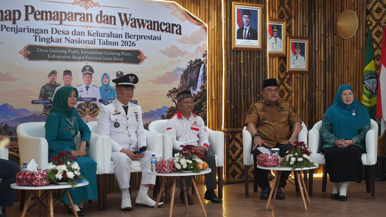 Desa Gunung Putri Bangun Kemandirian Lewat Inovasi dan Kolaborasi