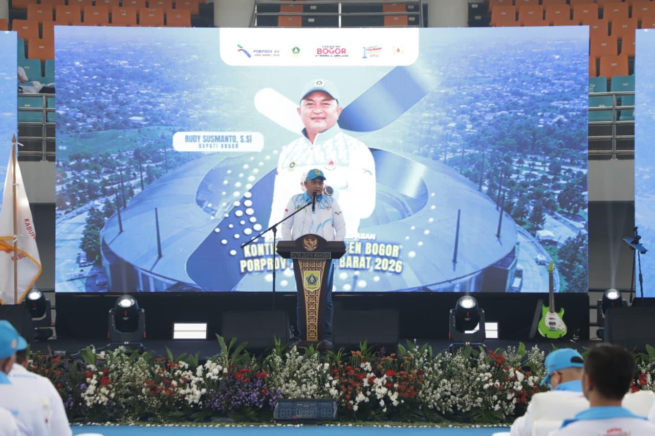 Rudy Susmanto Kobarkan Semangat 946 Atlet, Bidik Juara Umum Porprov XV Jabar
