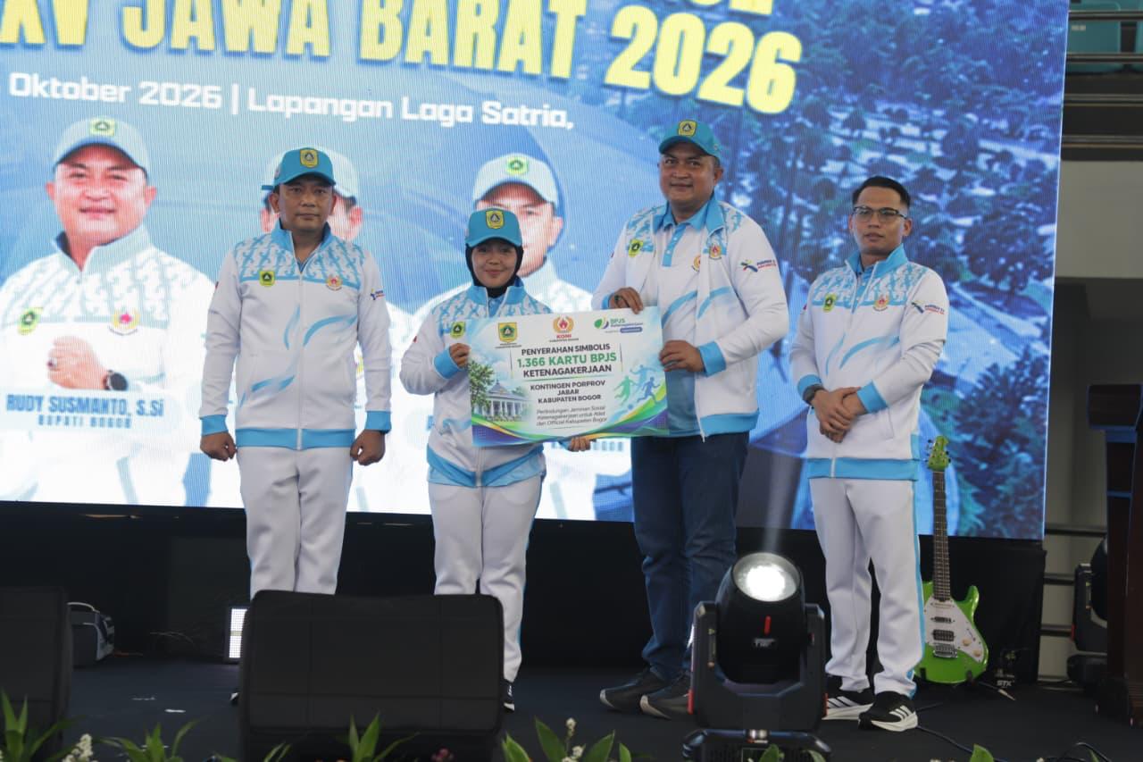 Rudy Susmanto Tegaskan Komitmen Pemkab Bogor Beri Penghargaan Bagi Atlet Berprestasi