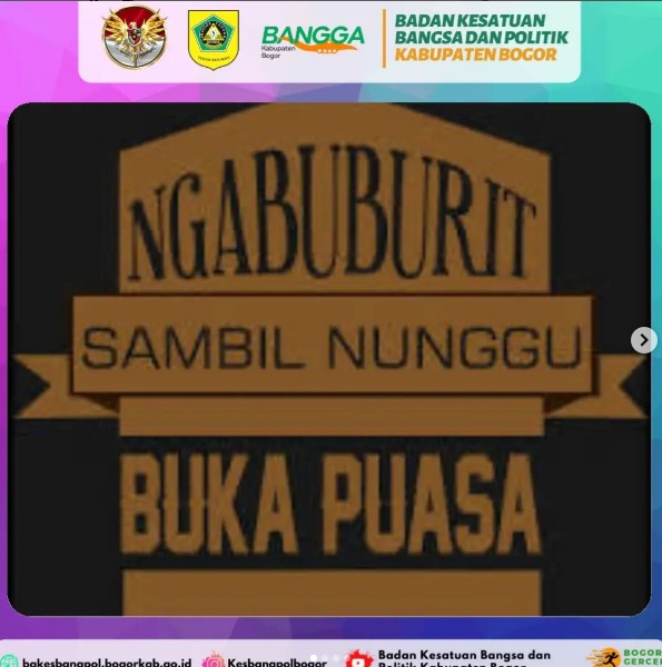 NGABUBURIT BARENG SOBAT BANGGA