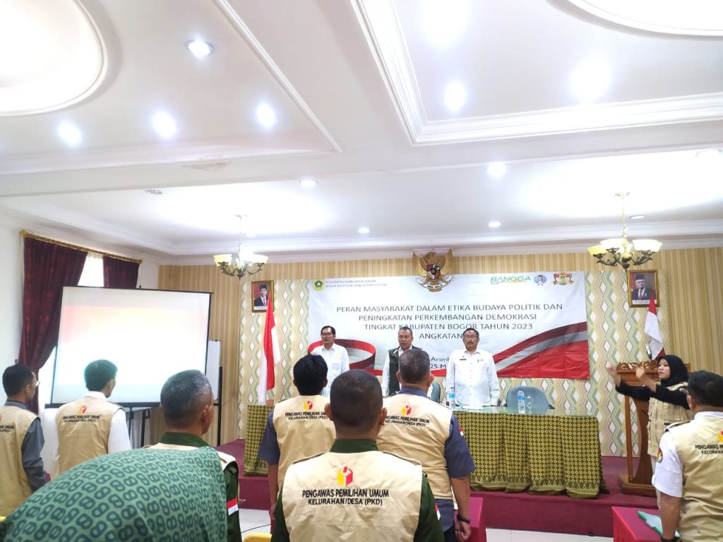 Kegiatan Angkatan Kedua Bakesbangpol Kabupaten Bogor: Masyarakat Semakin Aktif Dalam Peningkatan Etika Budaya Politik dan Demokrasi