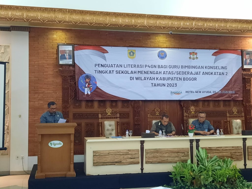 Guru BK Kabupaten Bogor Ditingkatkan Literasinya dalam Kegiatan Penguatan P4GN